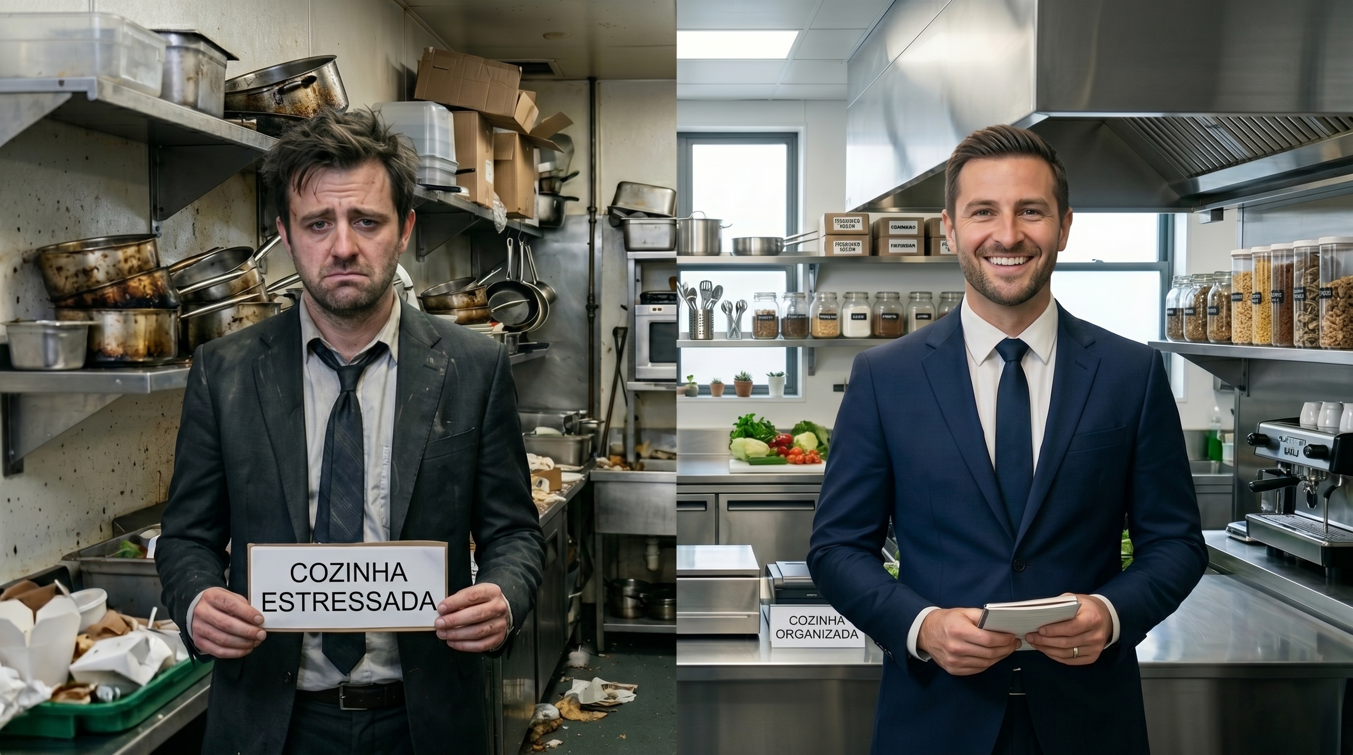 Alpha Business Academy — Antes e Depois